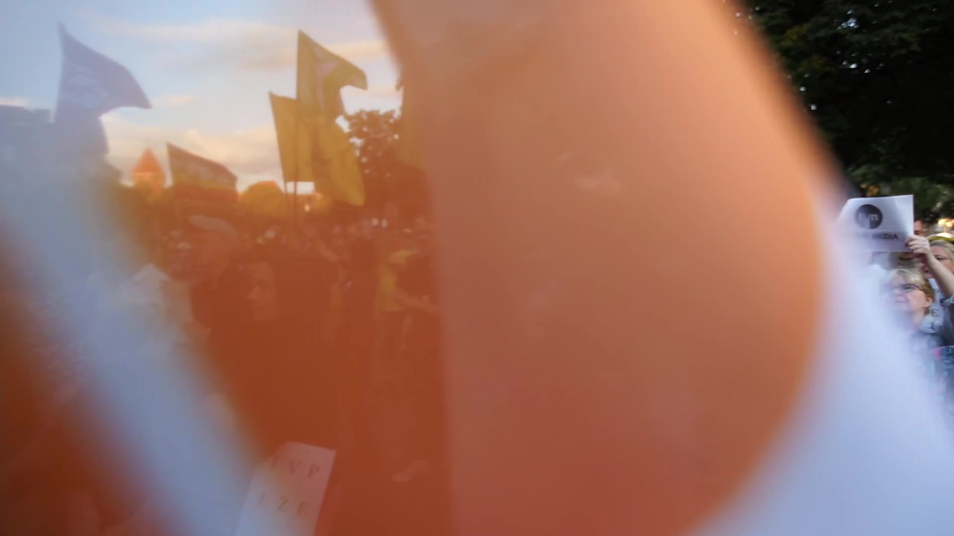 Media Freedom Protest In Gdansk, Poland