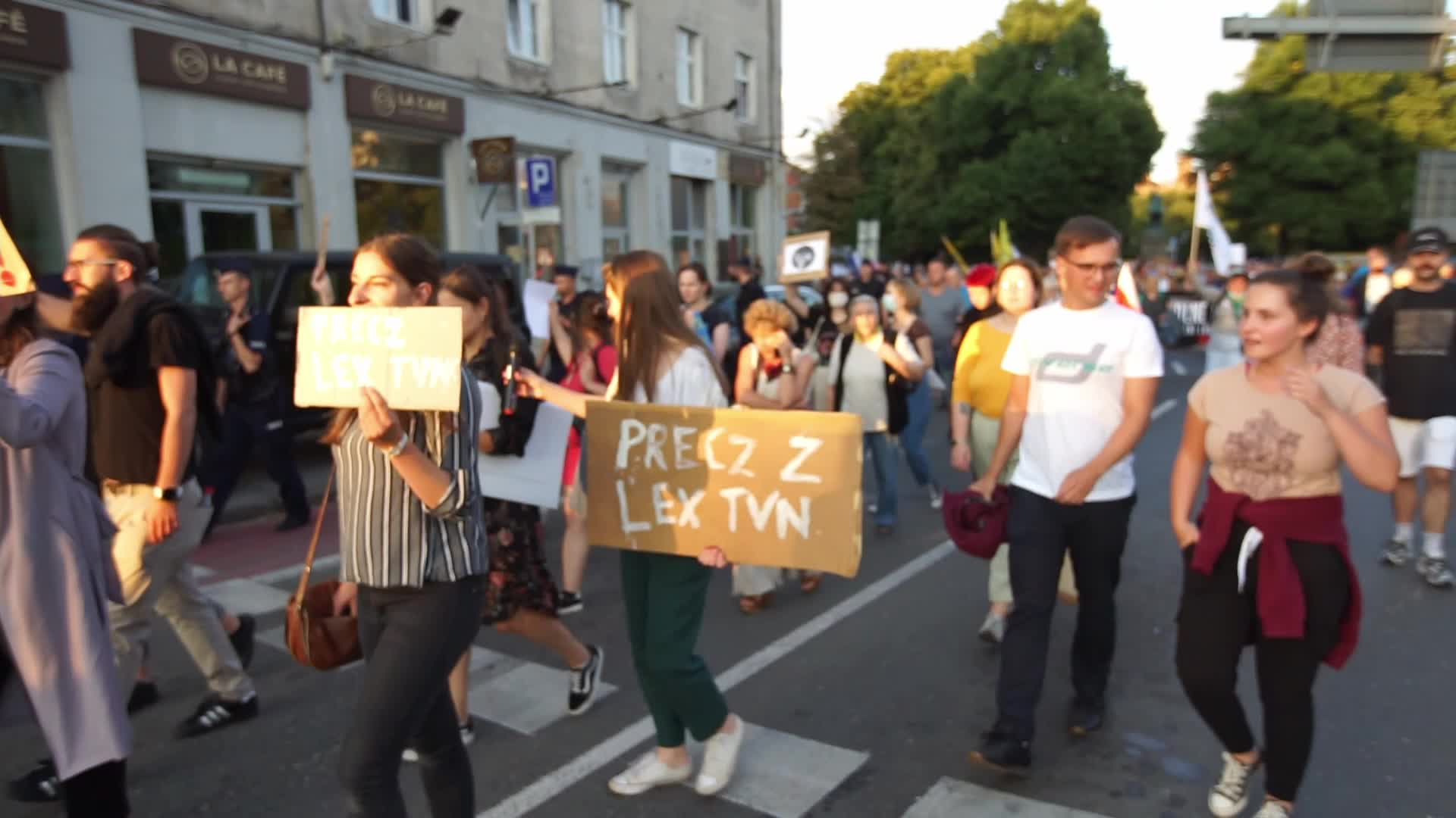 Media Freedom Protest In Gdansk, Poland