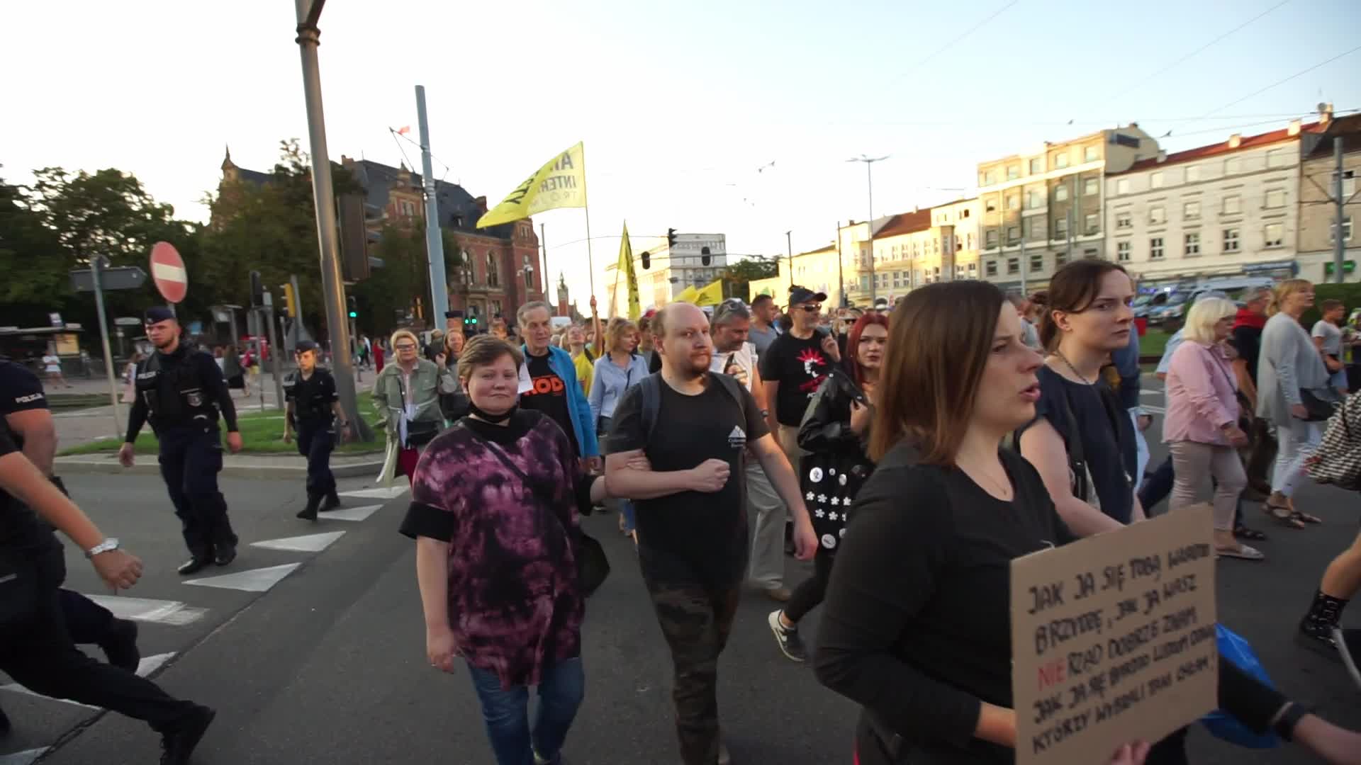Media Freedom Protest In Gdansk, Poland