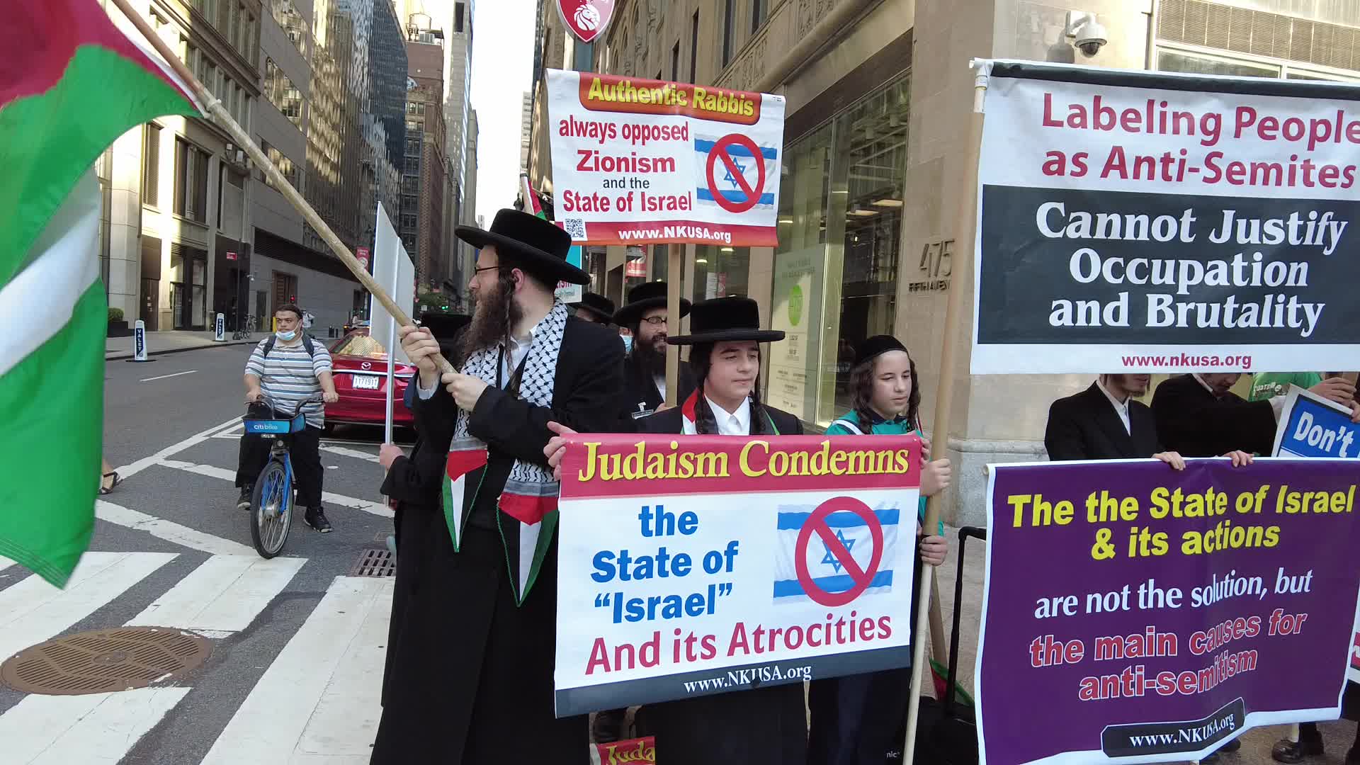  Officials And Religious Leaders Demonstrate Against Ben & Jerrys Israeli Boycott in New York City