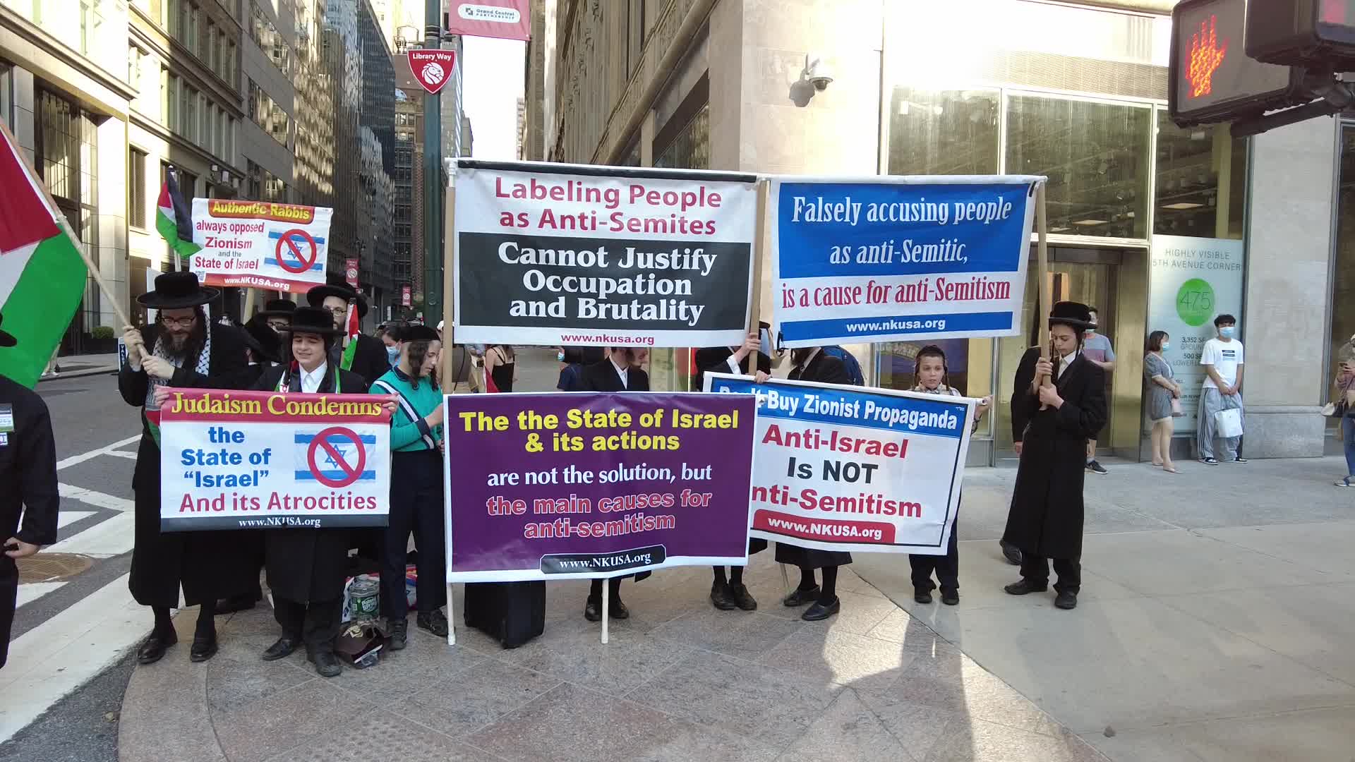  Officials And Religious Leaders Demonstrate Against Ben & Jerrys Israeli Boycott in New York City