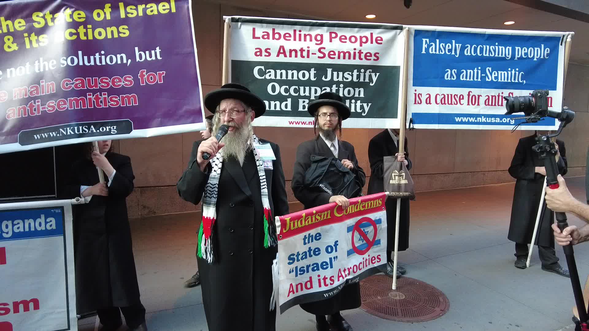  Officials And Religious Leaders Demonstrate Against Ben & Jerrys Israeli Boycott in New York City