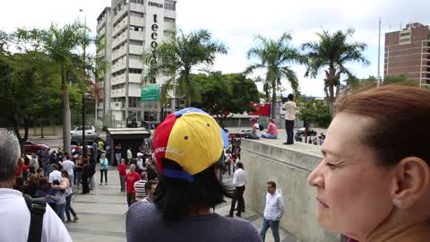 Oppostion Protest Against Maduro in Caracas