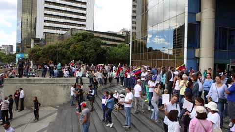 Oppostion Protest Against Maduro in Caracas