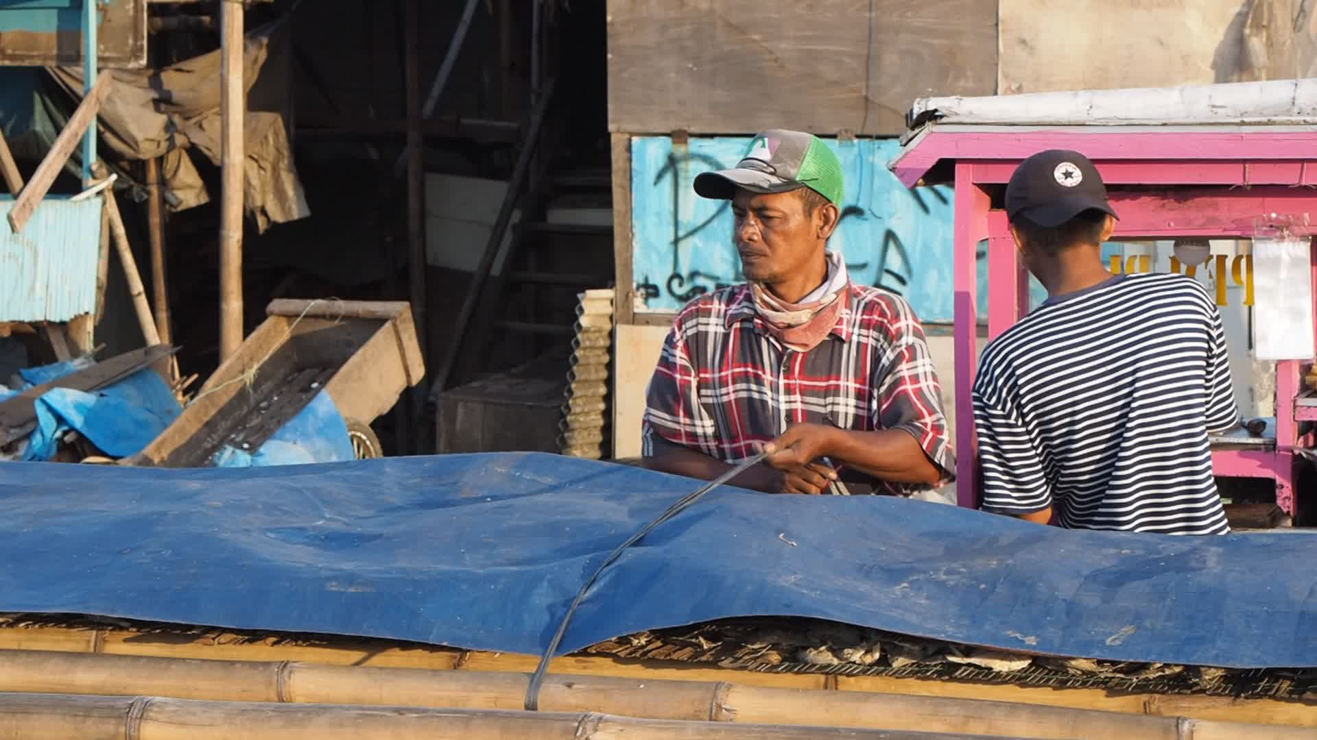 Cilincing Fish Market in Indonesia