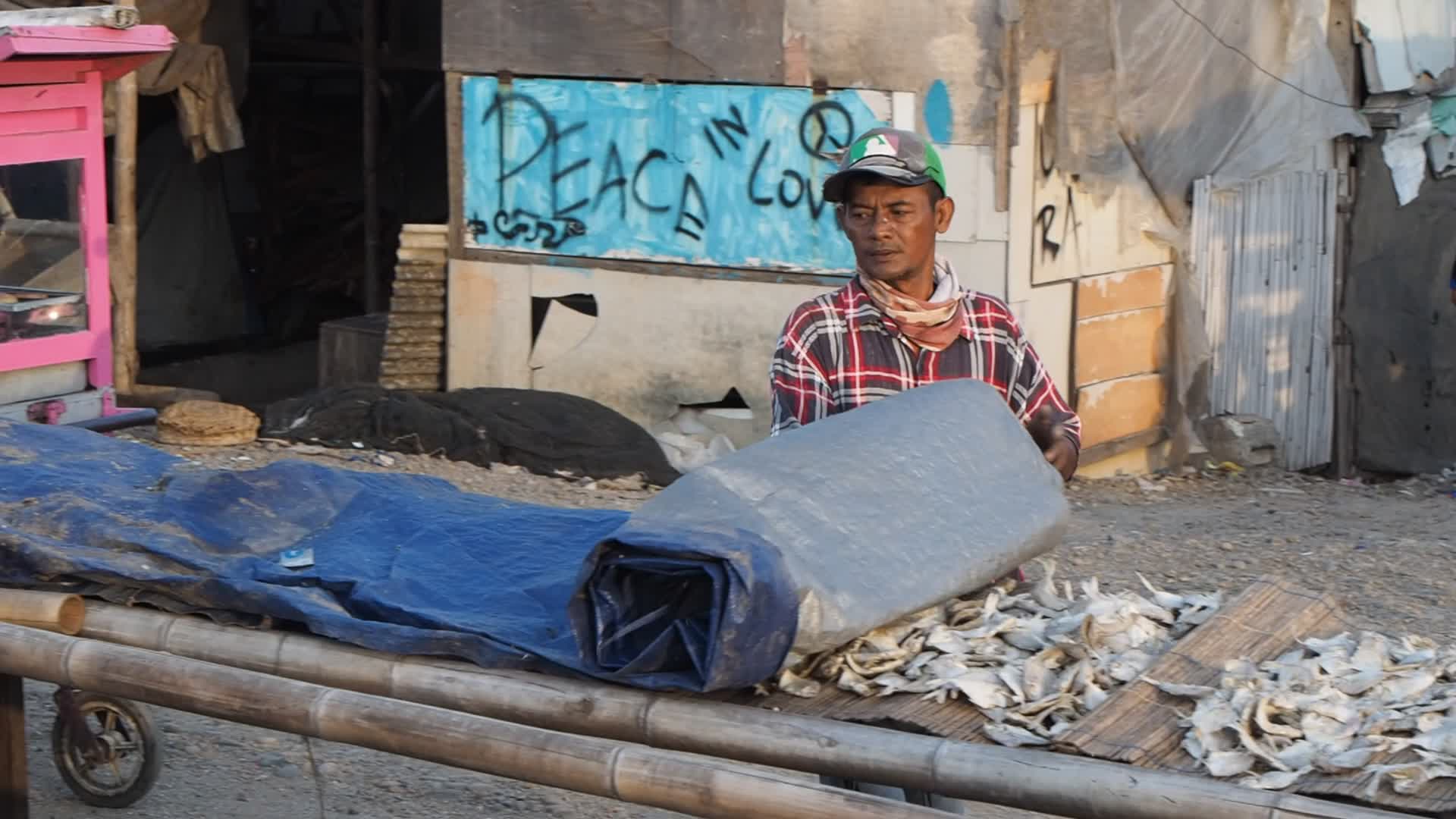 Cilincing Fish Market in Indonesia