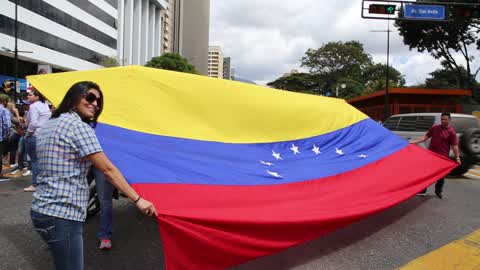 Oppostion Protest Against Maduro in Caracas