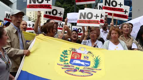 Oppostion Protest Against Maduro in Caracas