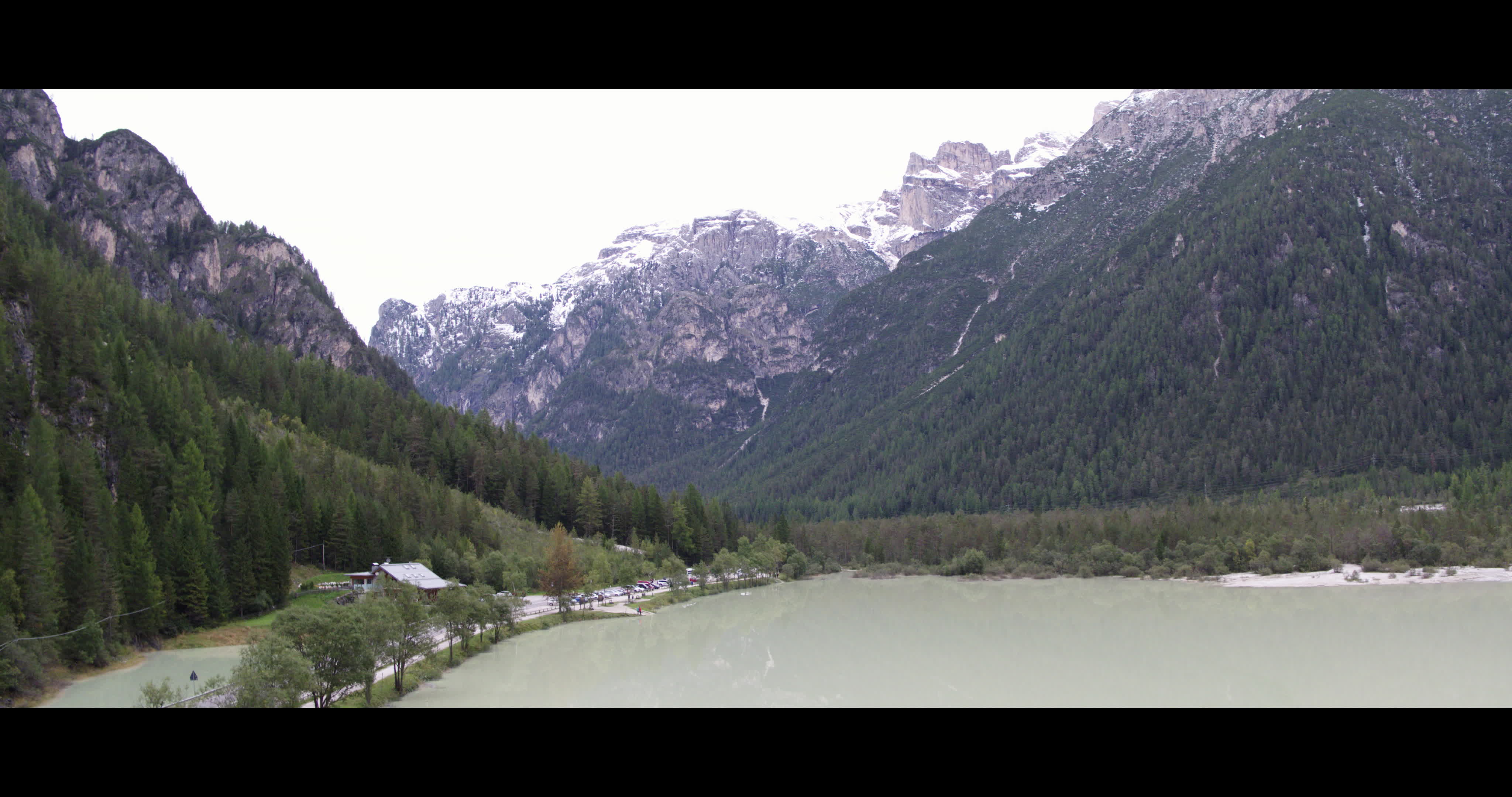 Aerial View Of Landro Lake