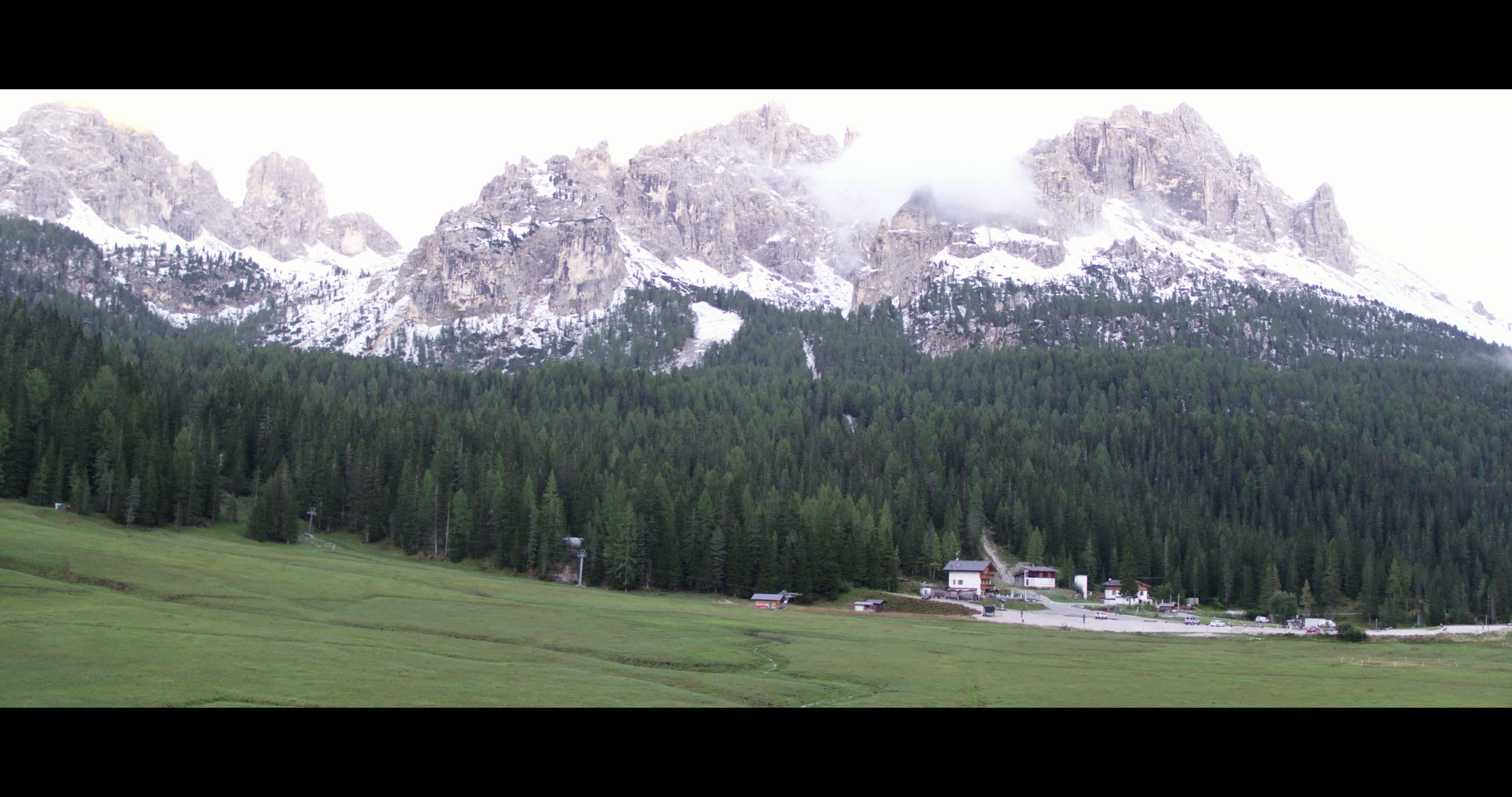 Aerial View Of Misurina Lake