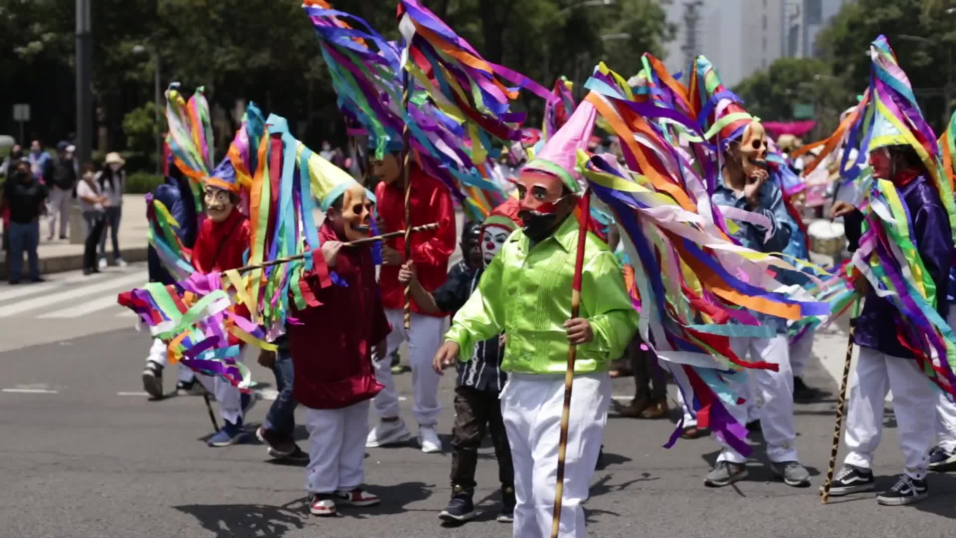 March against discrimination on the International Day of the World's Indigenous Peoples