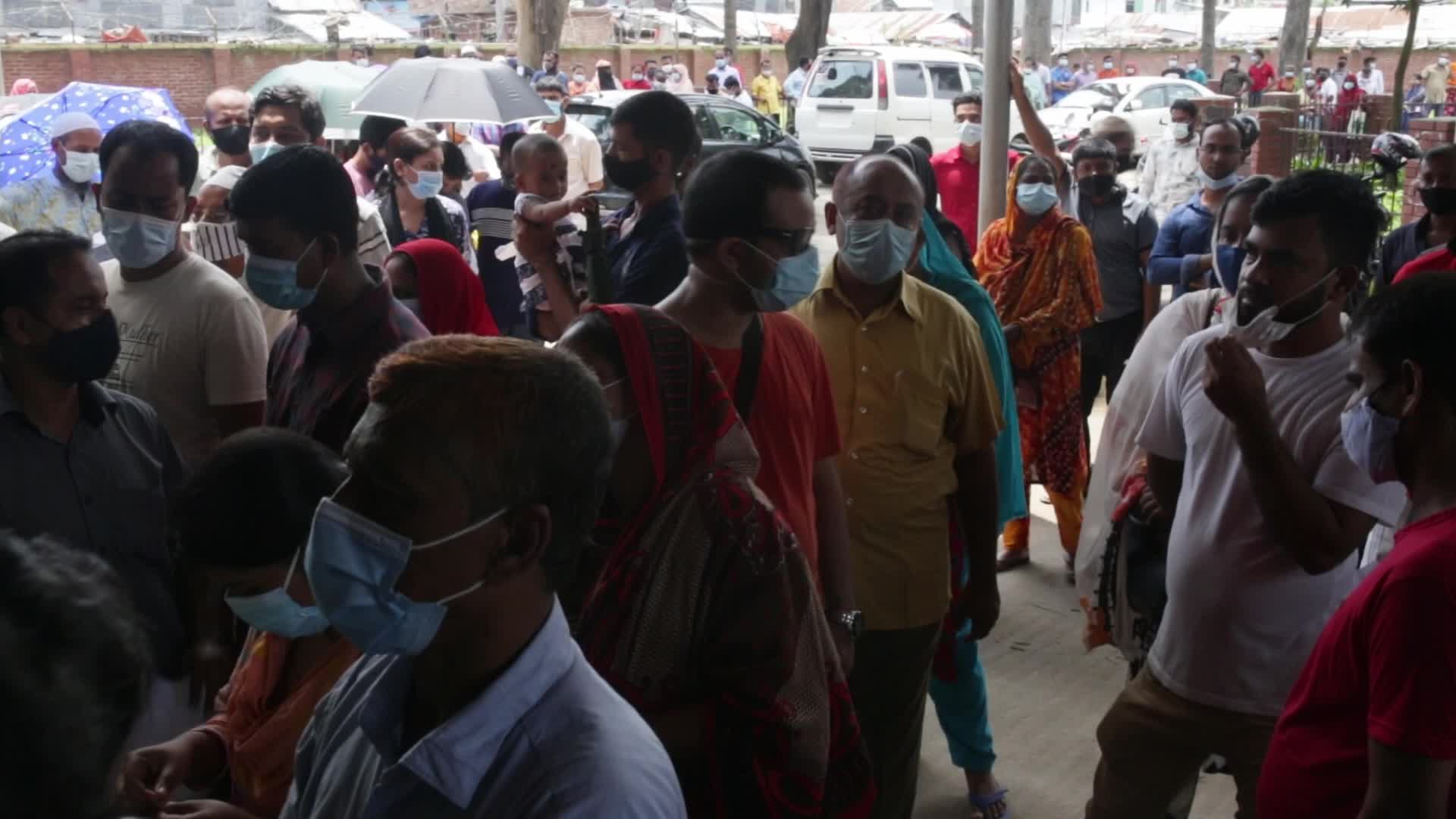 Coronavirus vaccination in Dhaka, Bangladesh