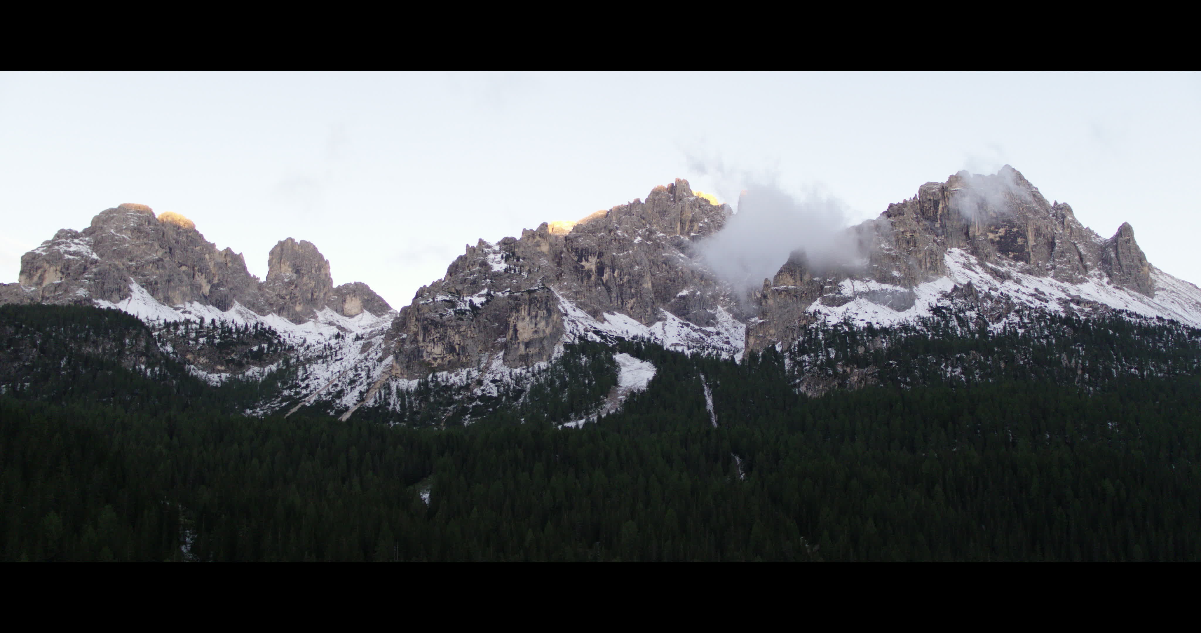 Aerial View Of Misurina Lake