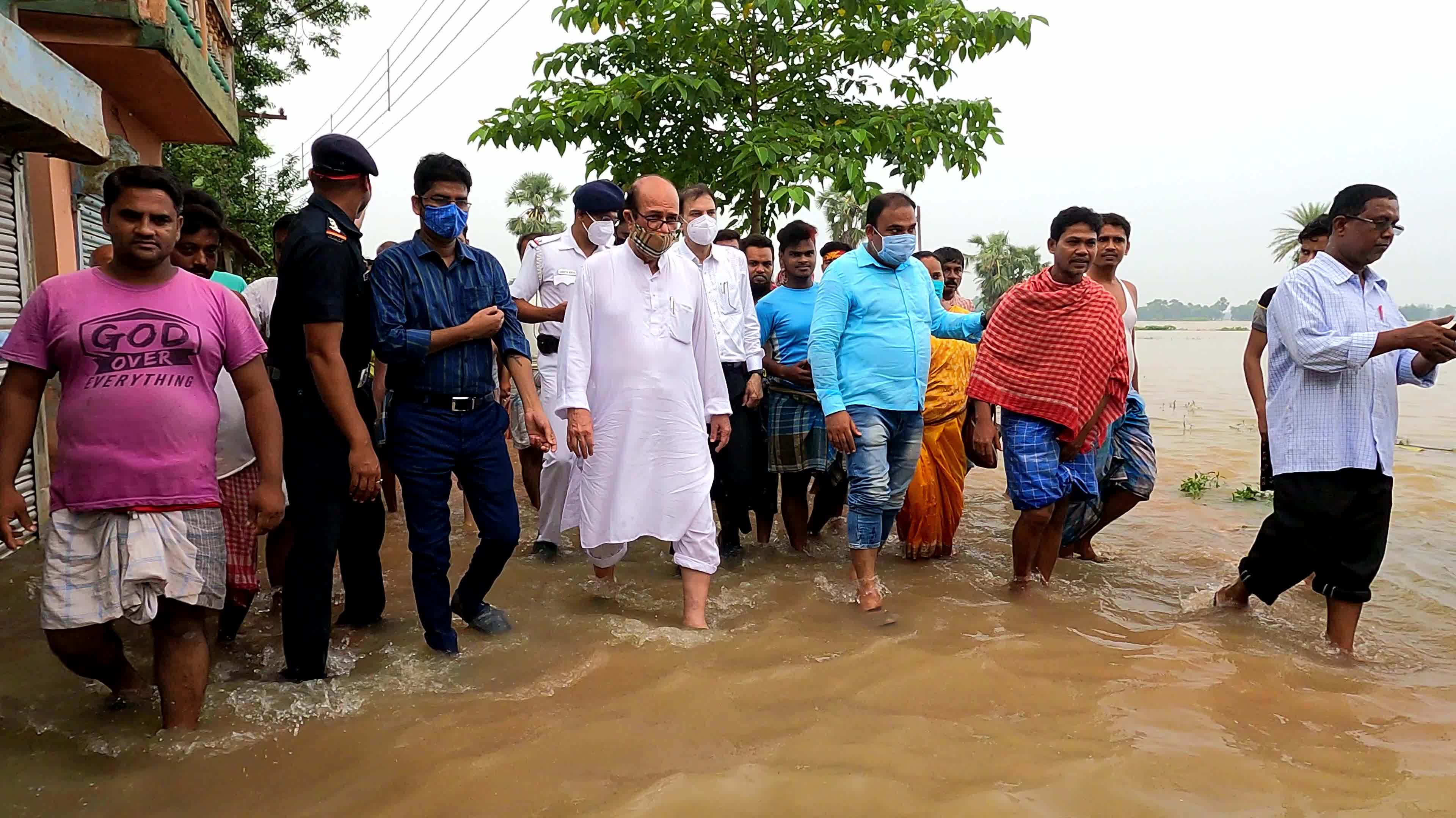 Monsoon rain in India