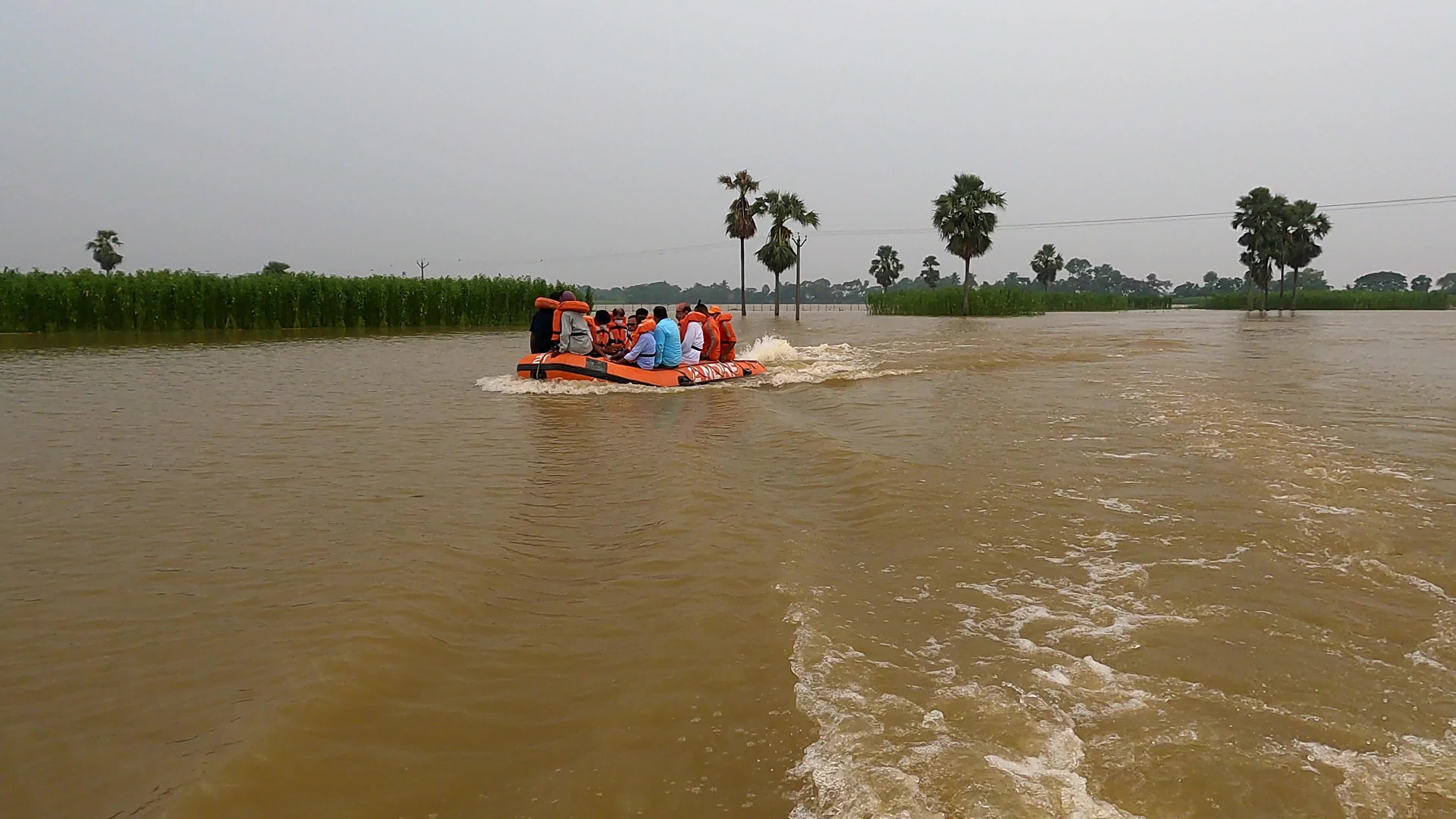 Monsoon rain in India