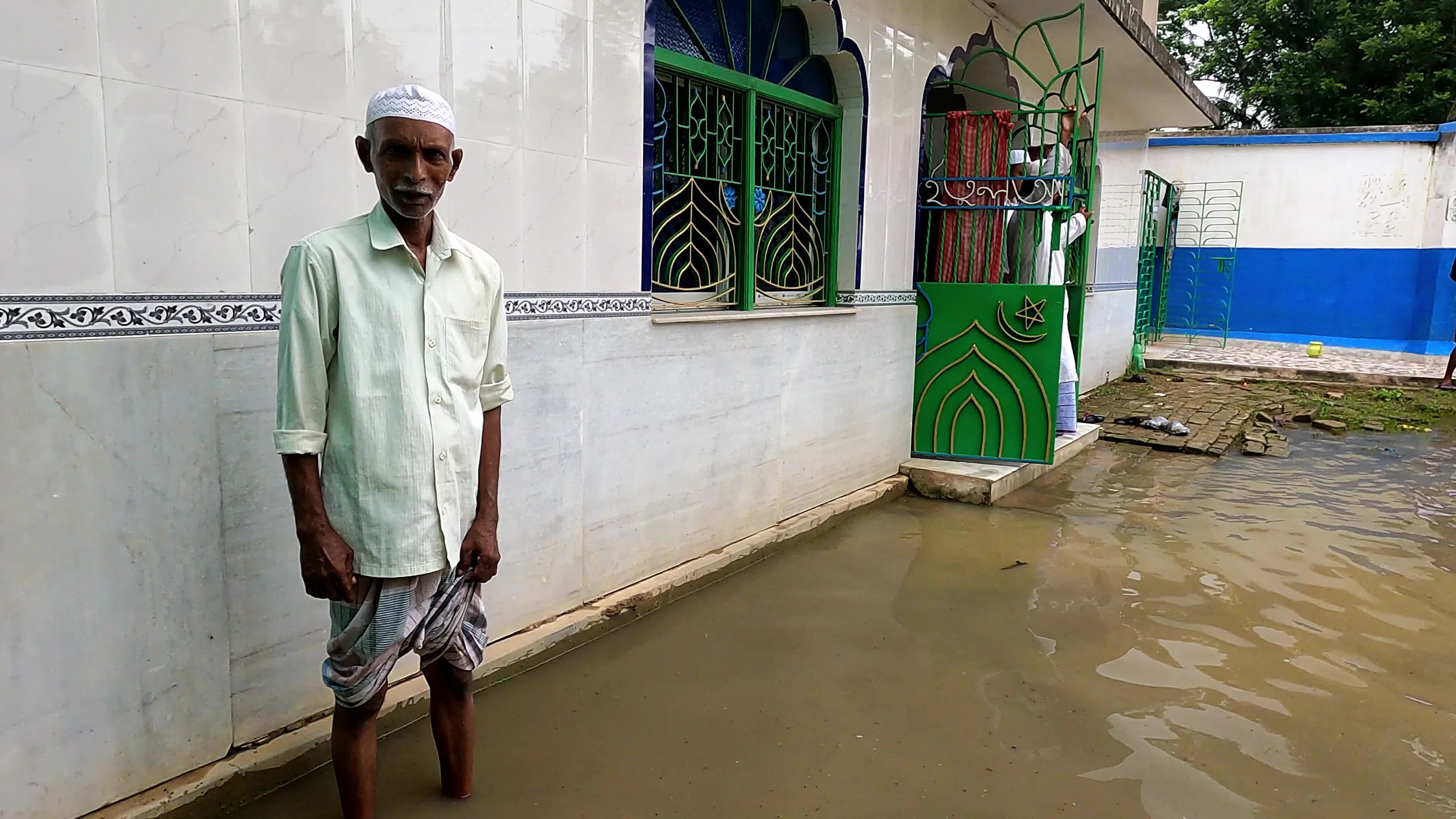 Monsoon rain in India