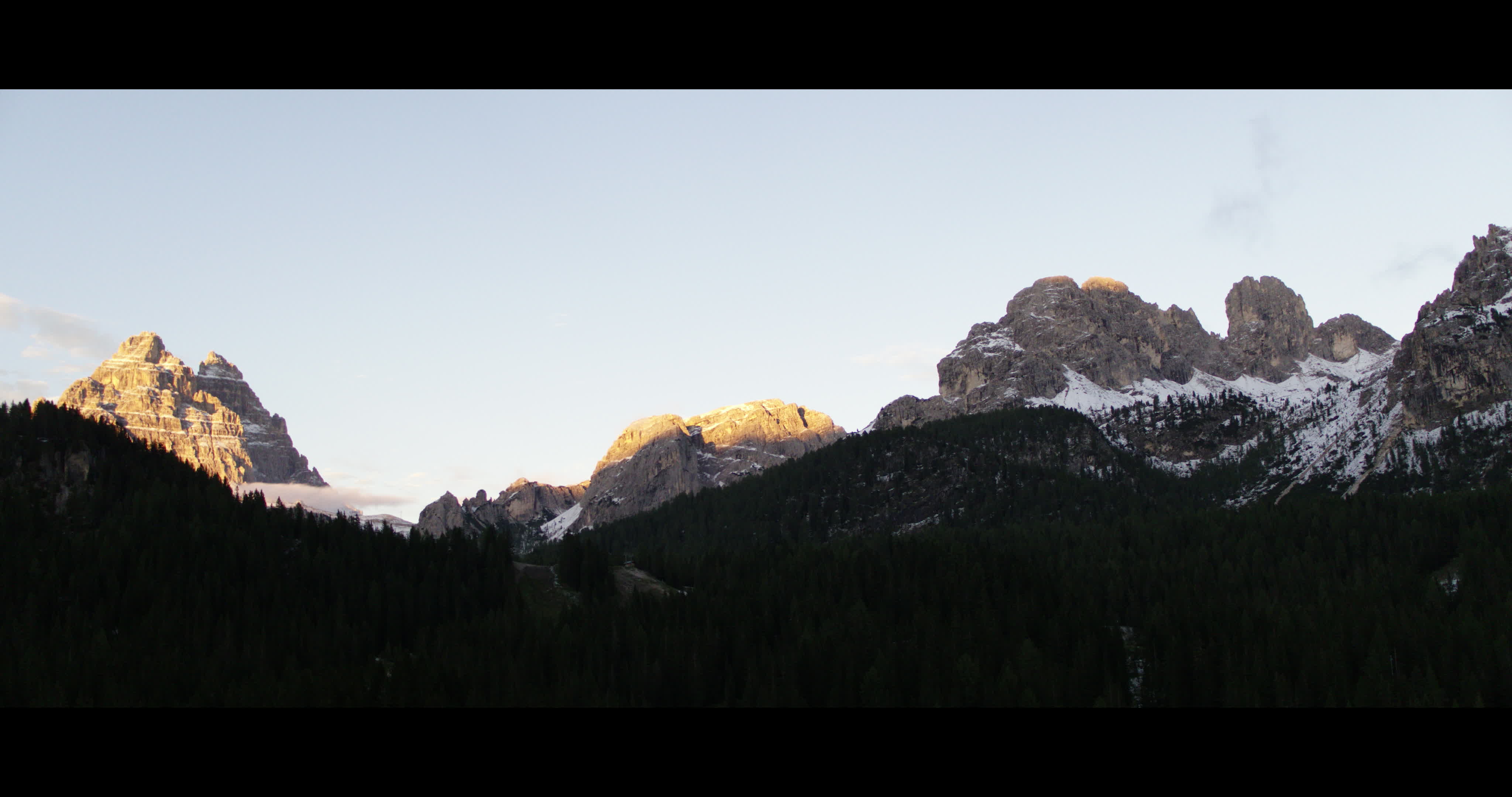 Aerial View Of Misurina Lake