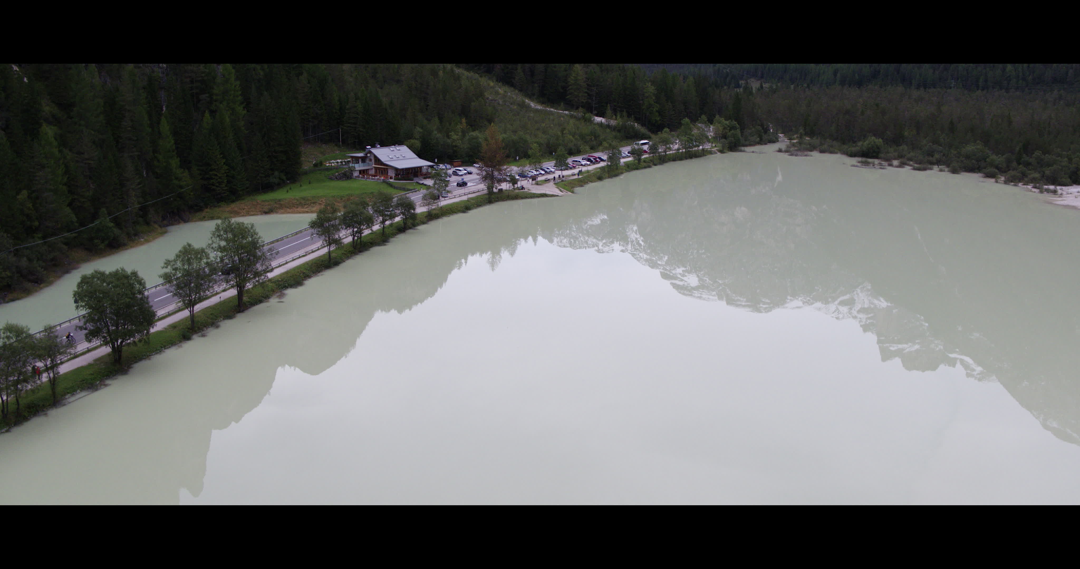 Aerial View Of Landro Lake