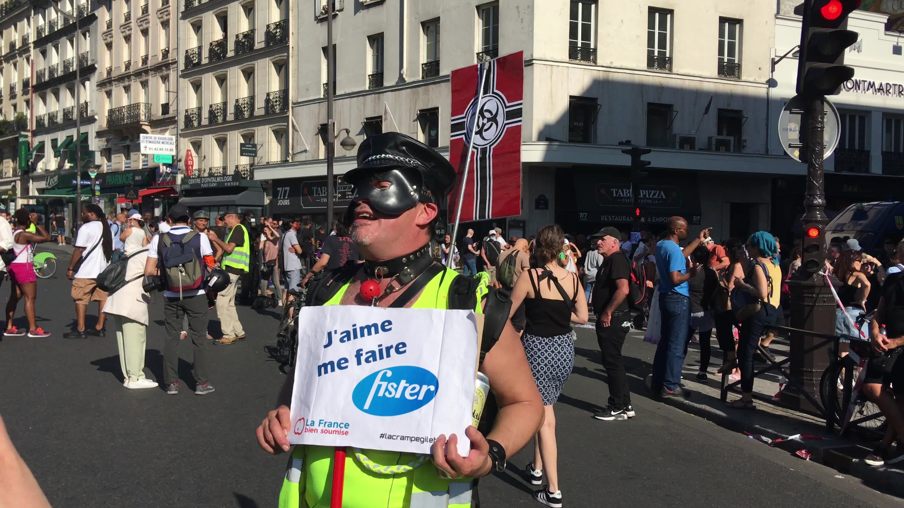 Protests Against The Health Pass In Paris