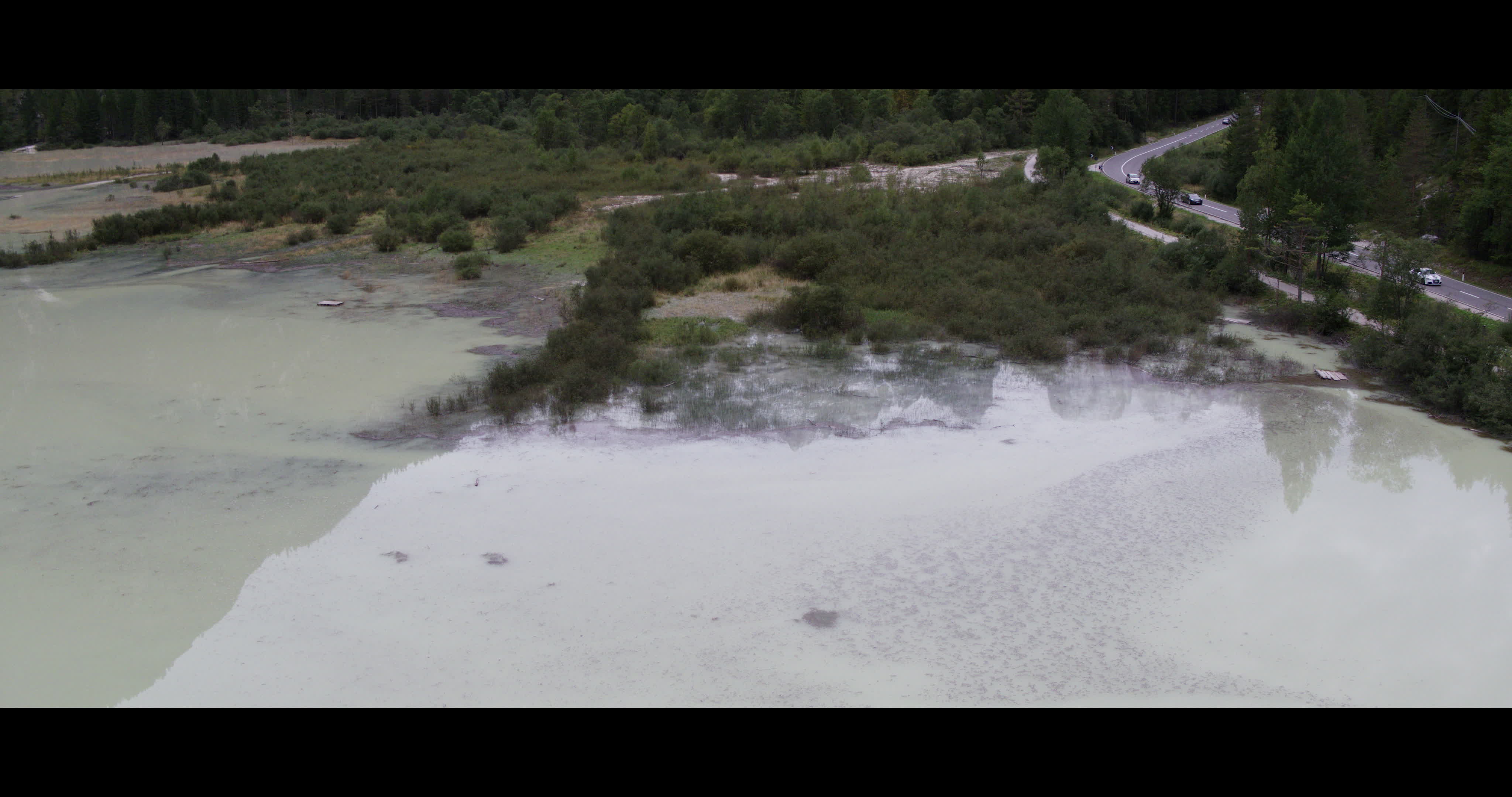 Aerial View Of Landro Lake