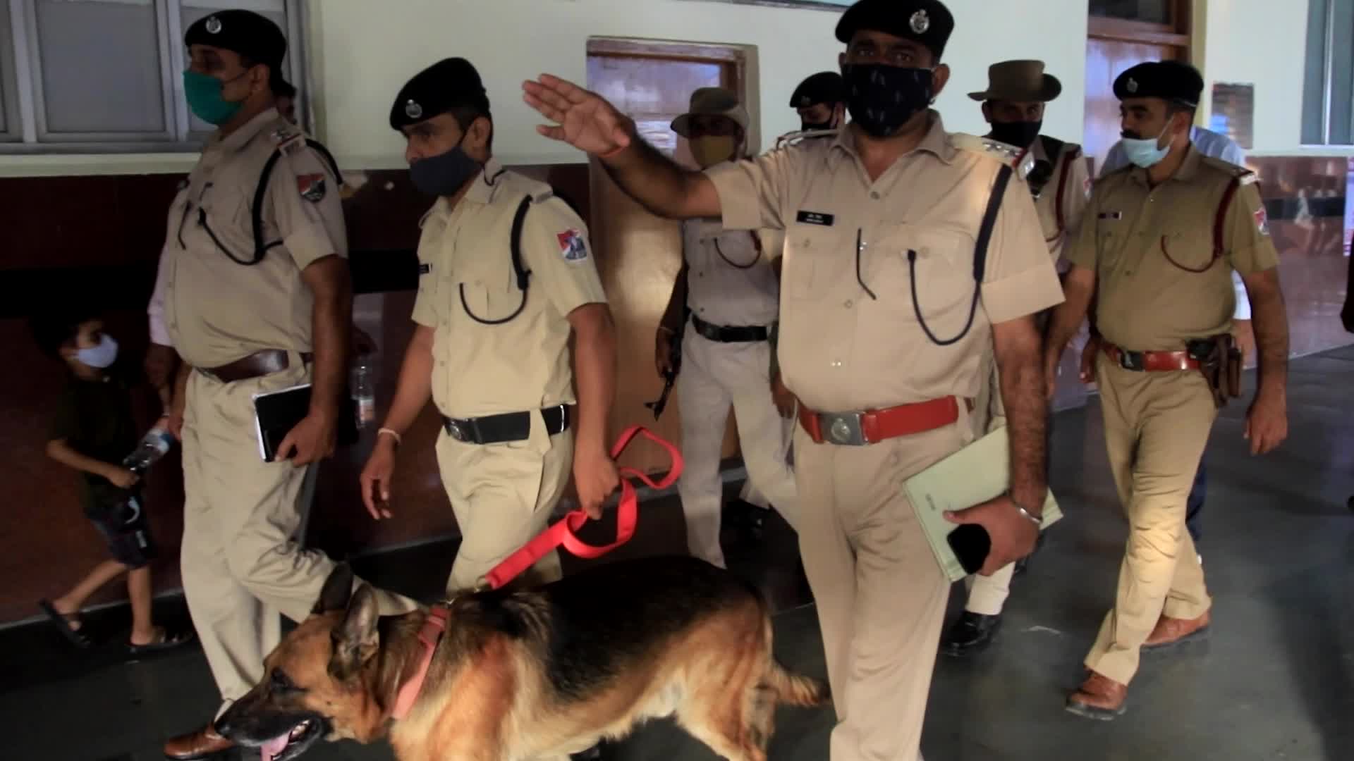 Security Checking On The Eve Of Independence Day In Jaipur