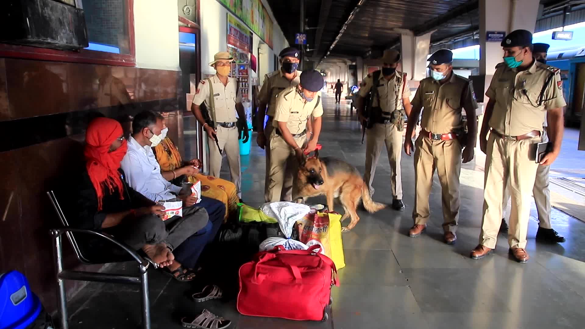 Security Checking On The Eve Of Independence Day In Jaipur