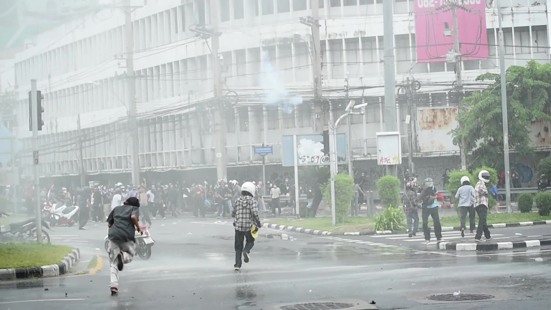 Protest against the government's handling of the COVID-19 pandemic in Bangkok