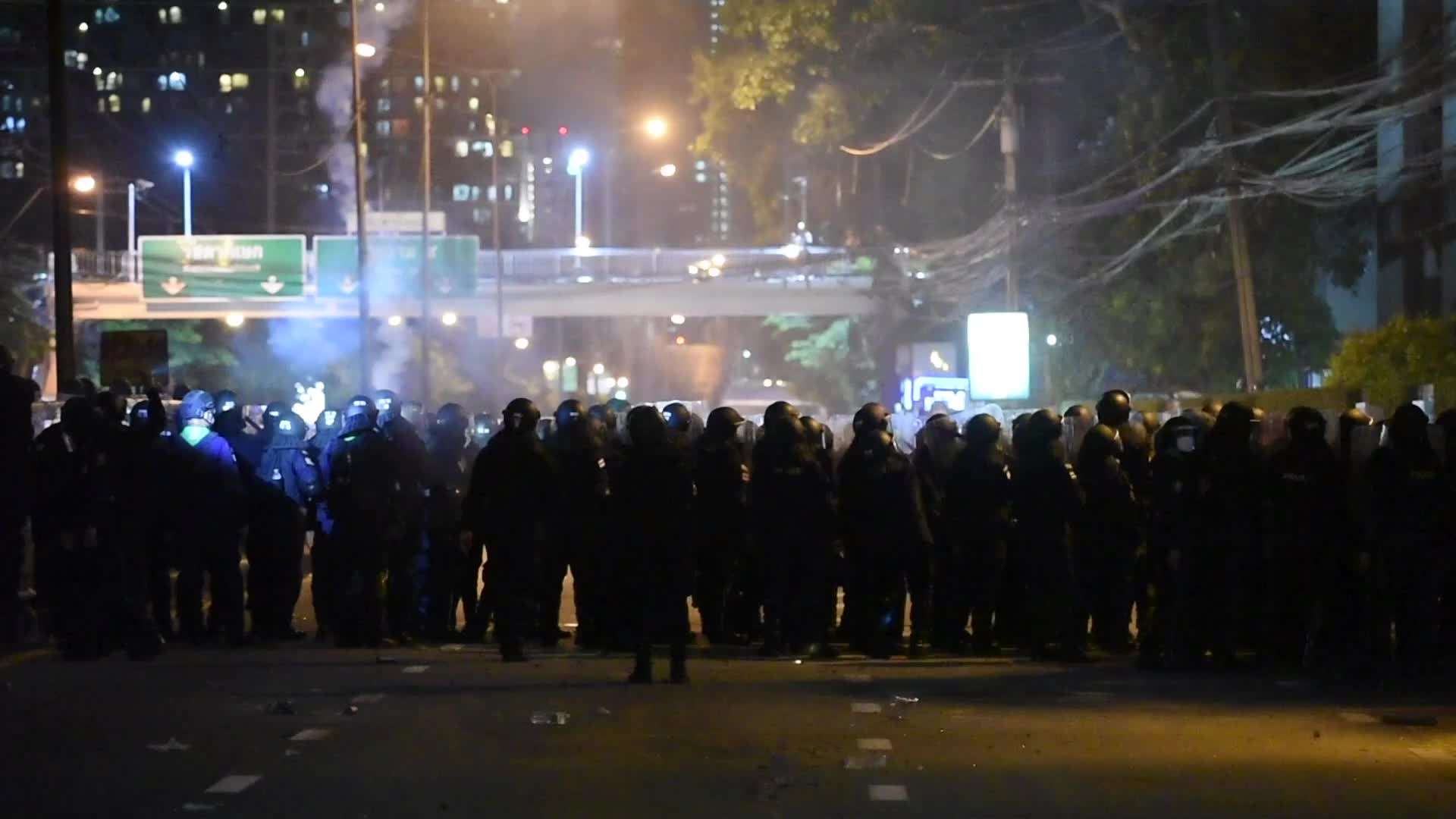 Protest against the government's handling of the COVID-19 pandemic in Bangkok