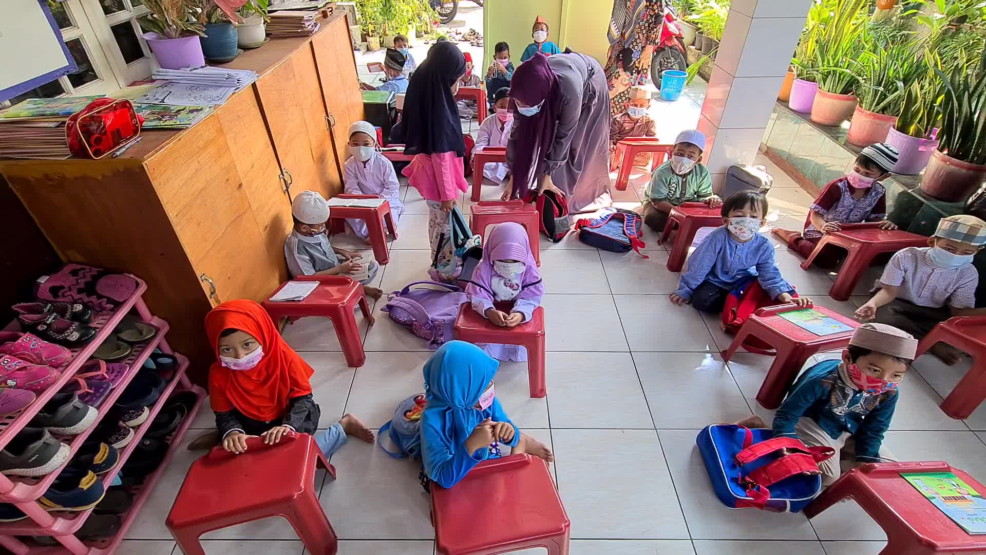 Teaching and Learning Activities during the pandemic in Indonesia
