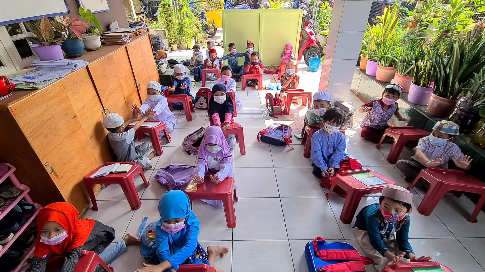 Teaching and Learning Activities during the pandemic in Indonesia