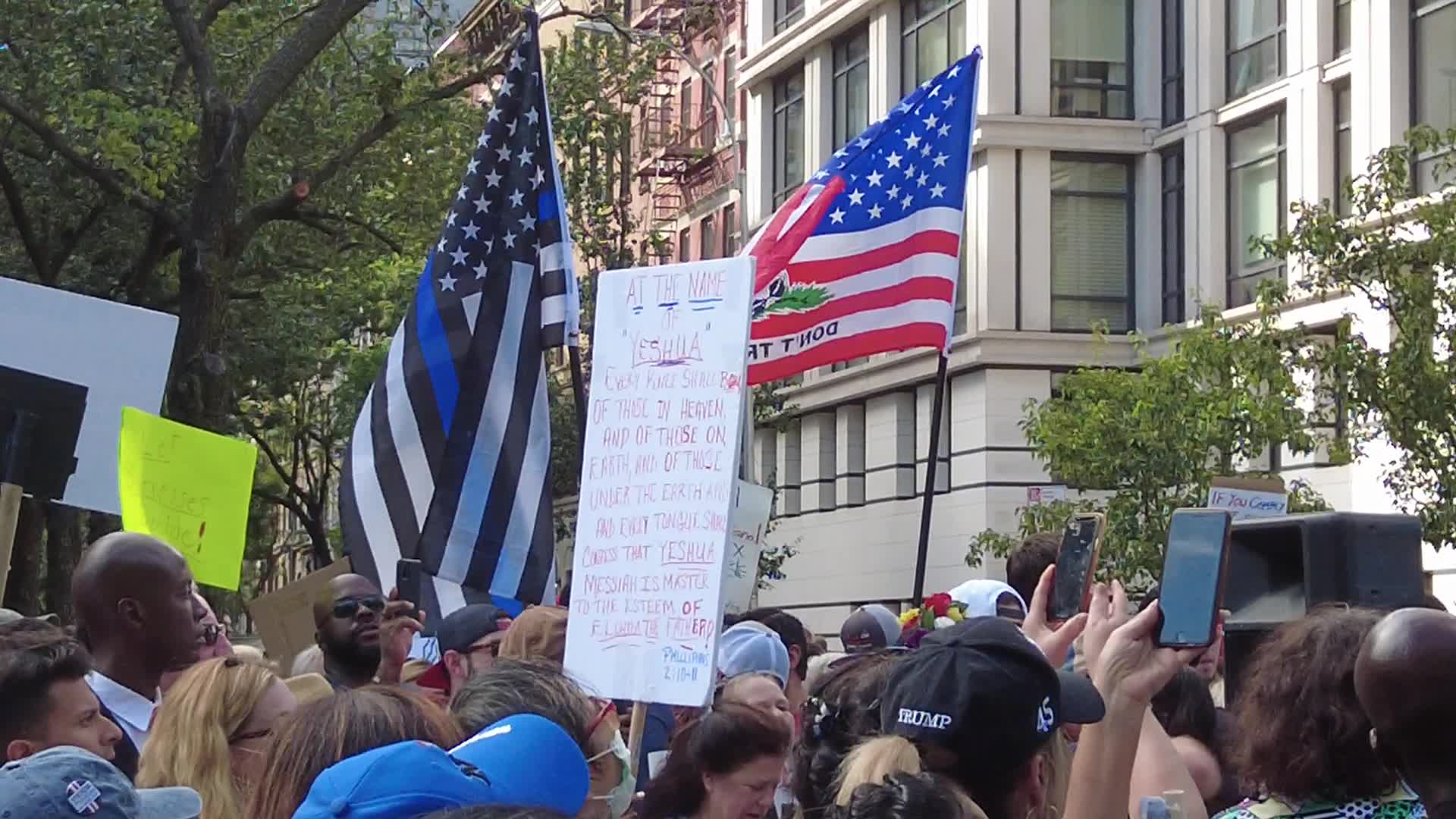  Politicians Join Anti-Vaccination Protest In New York City