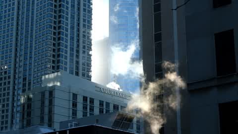 Extreme cold weather in Chicago