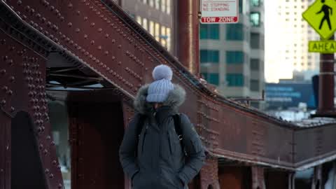 Extreme cold weather in Chicago
