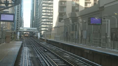 Extreme cold weather in Chicago