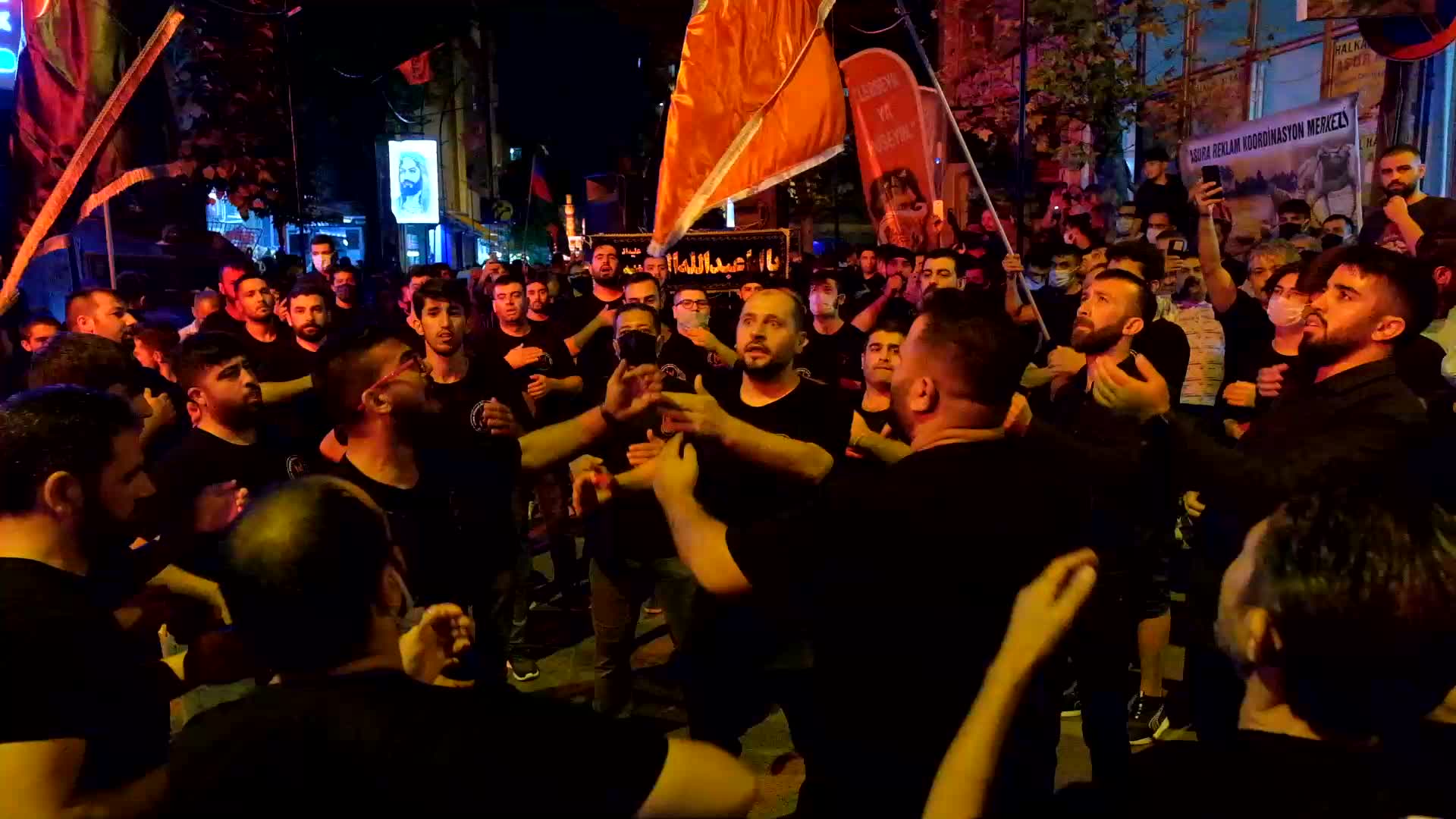 Ashura procession In Istanbul