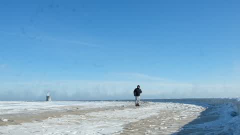 Extreme cold weather in Chicago