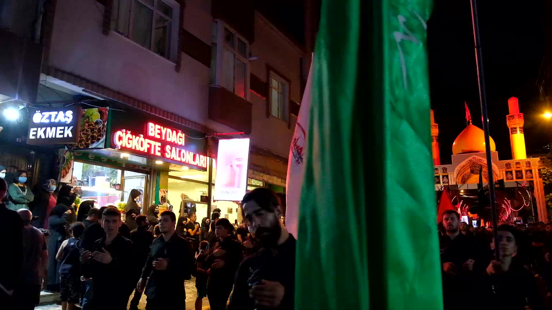 Ashura procession In Istanbul