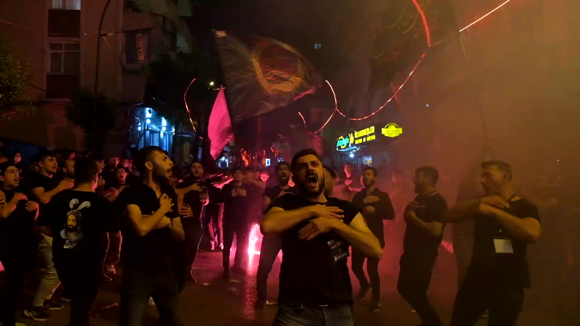 Ashura procession In Istanbul