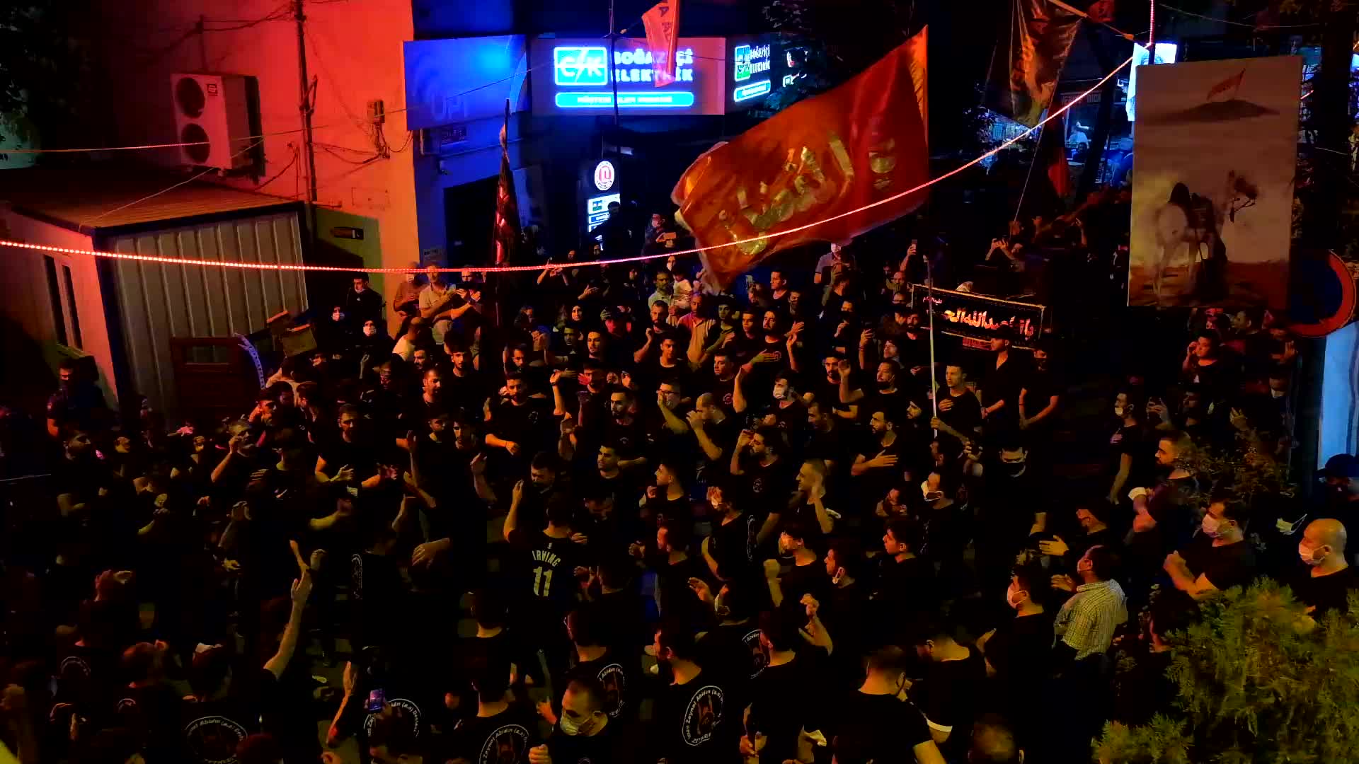 Ashura procession In Istanbul