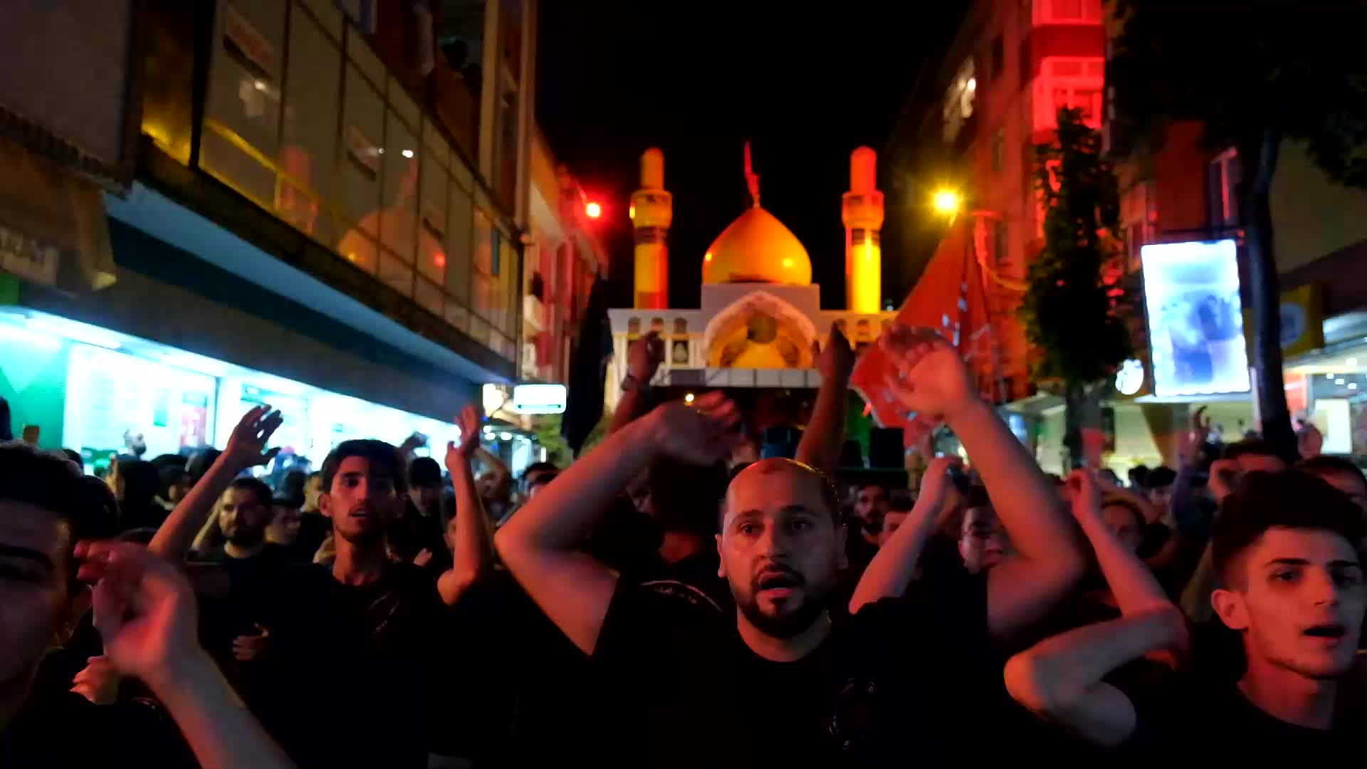 Ashura procession In Istanbul
