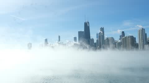 Extreme cold weather in Chicago