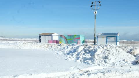 Extreme cold weather in Chicago
