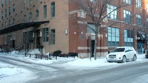 Extreme cold weather in Chicago