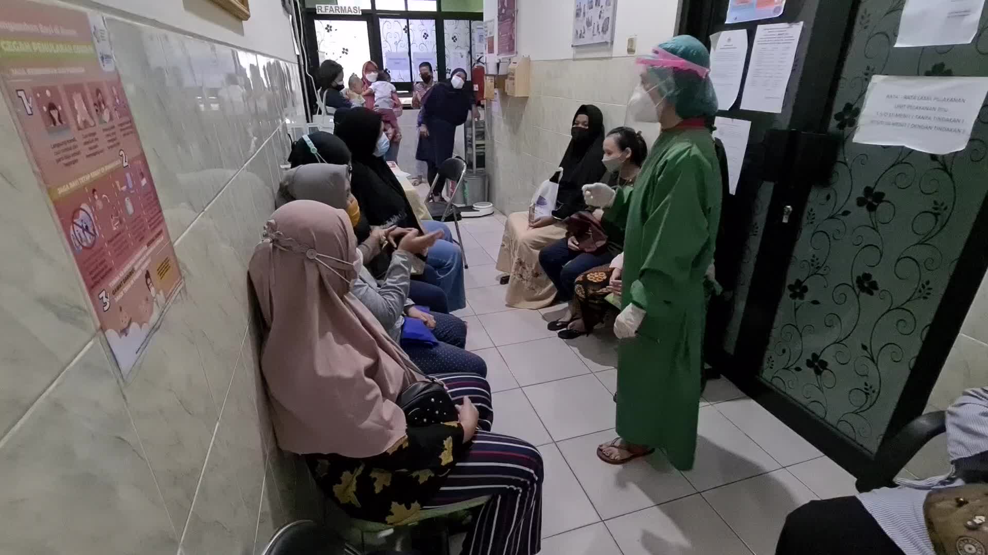 Coronavirus vaccination for pregnant women in Indonesia