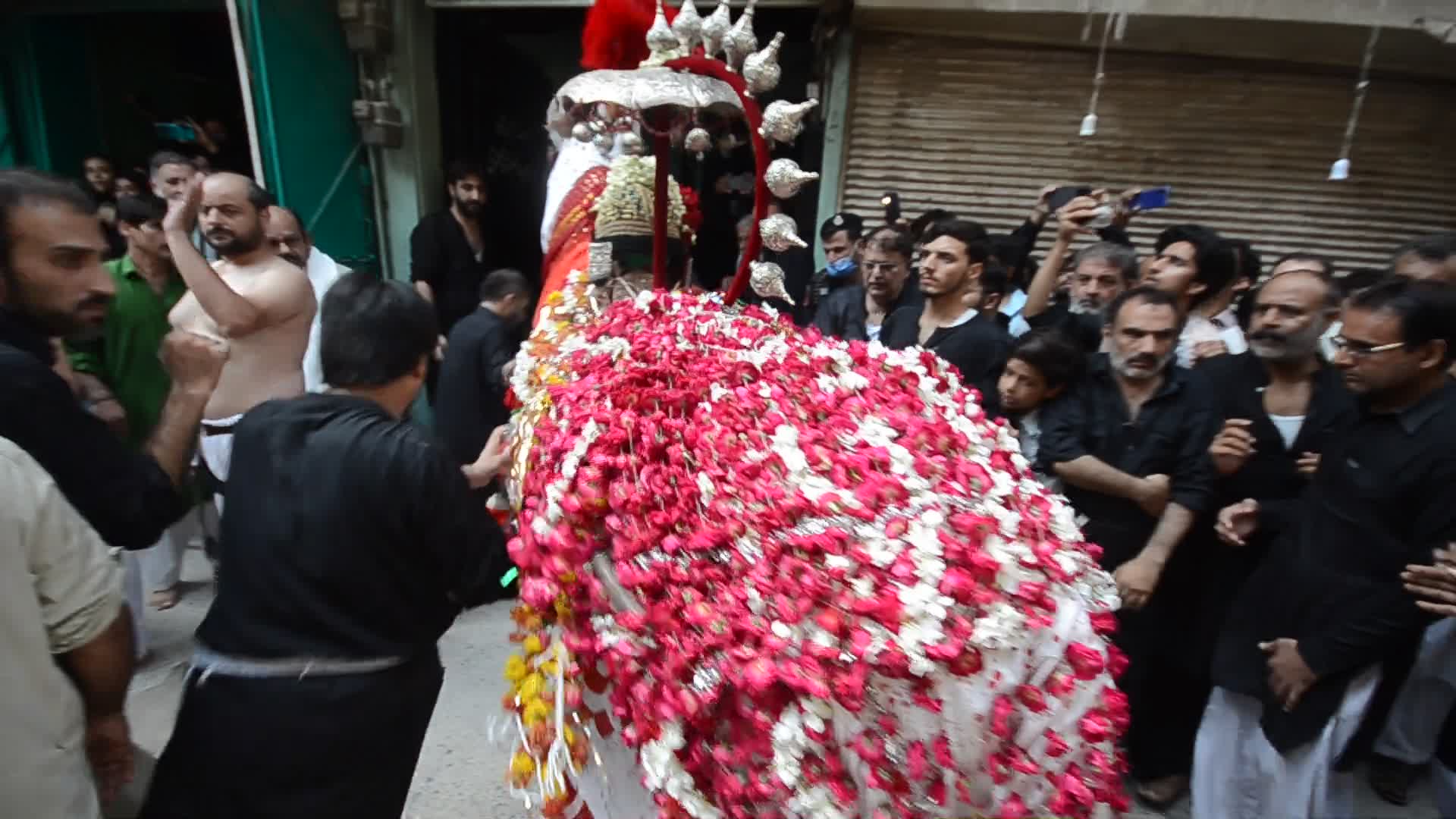 10th Muharram procession in Peshawar 