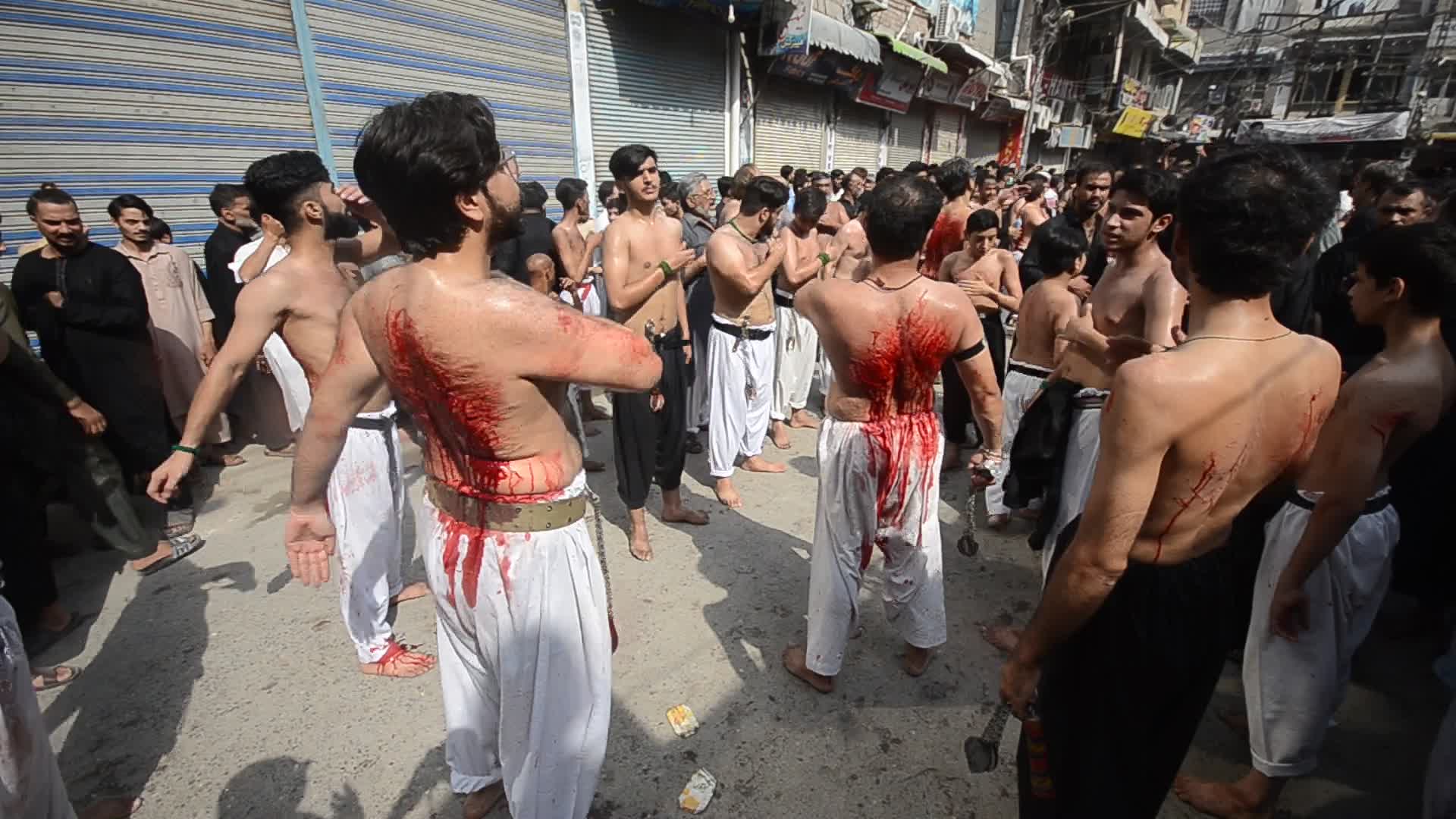10th Muharram procession in Peshawar 