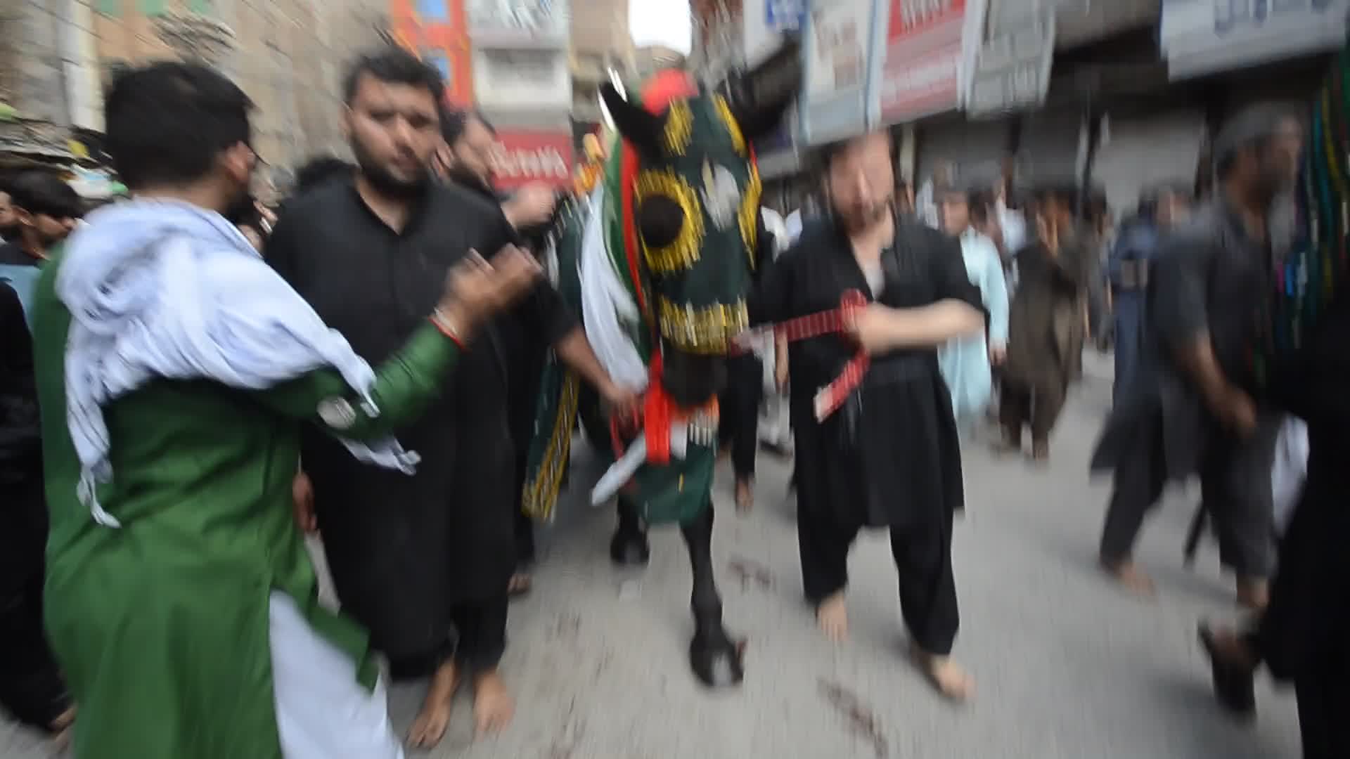 10th Muharram procession in Peshawar 