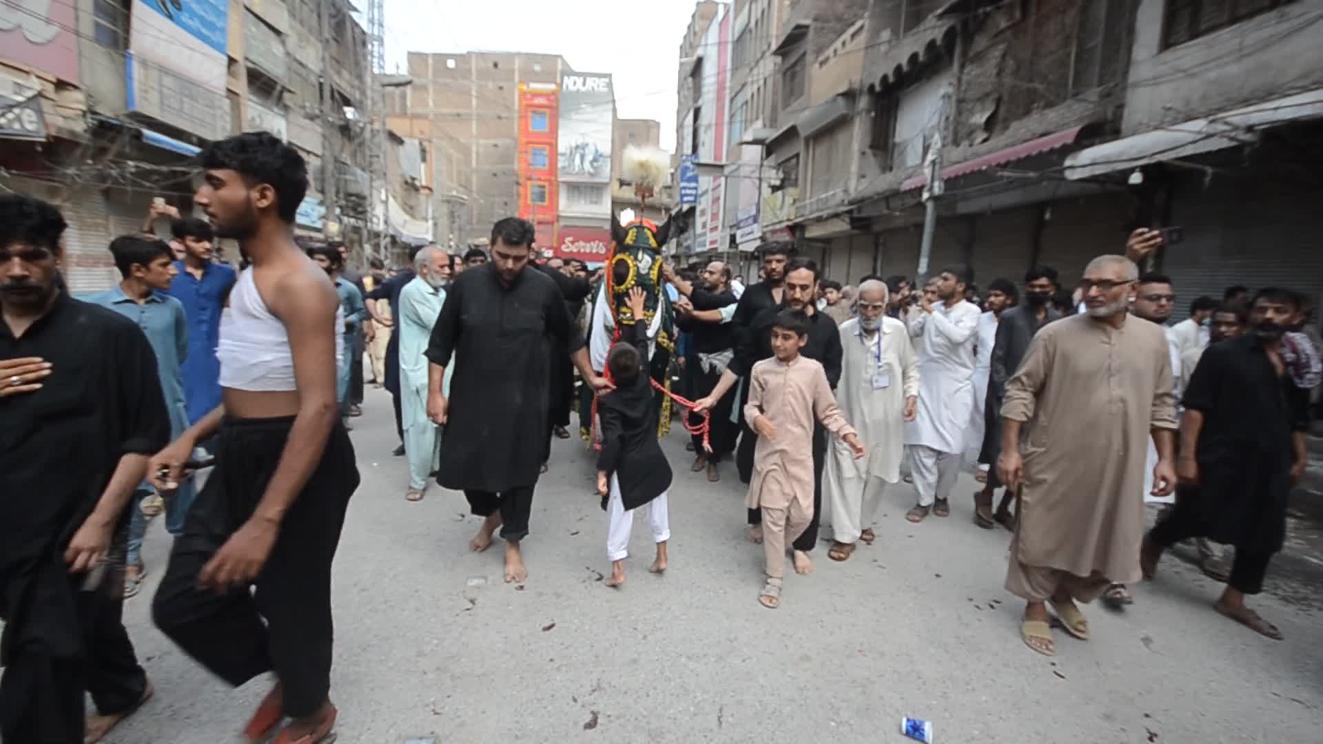 10th Muharram procession in Peshawar 