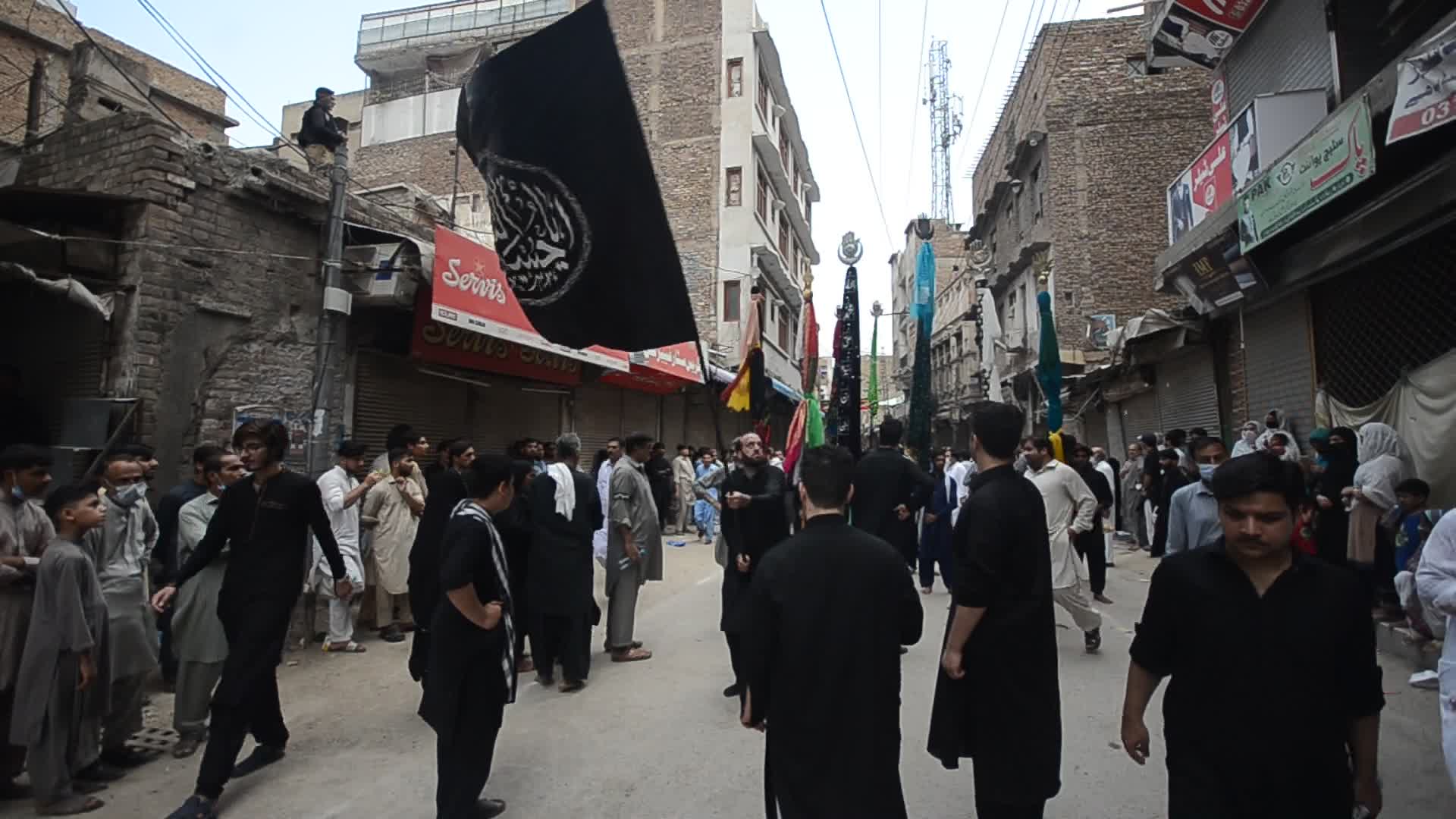 10th Muharram procession in Peshawar 