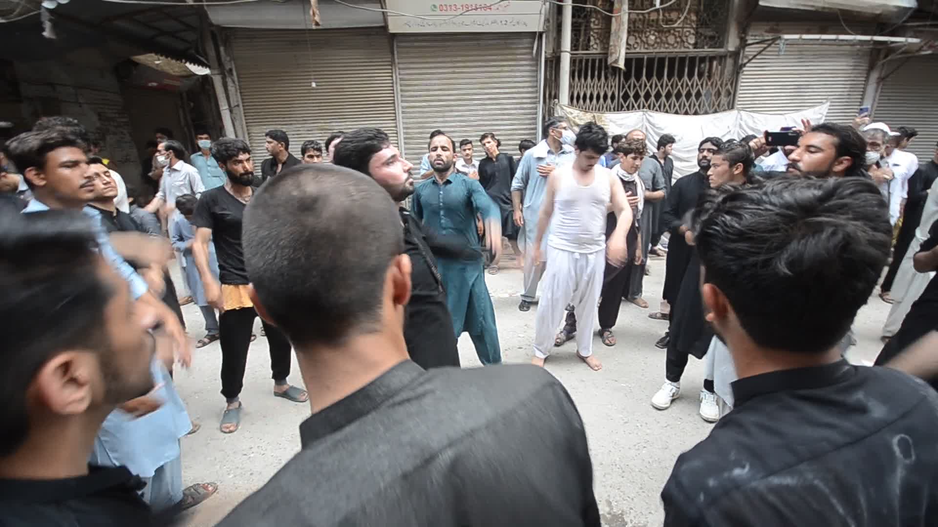 10th Muharram procession in Peshawar 